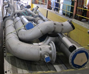 Fabricated Pipe Headers in Thailand