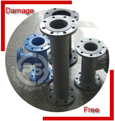 High Nickel Alloy Double Flanged Pipe Packing & Forwarding