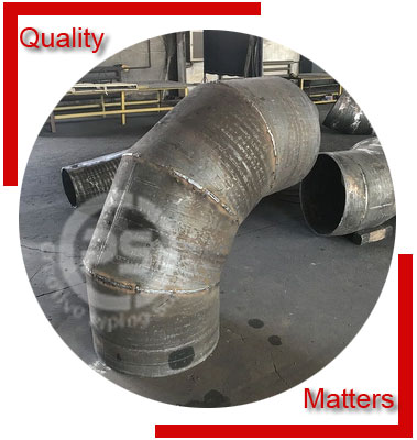 High Nickel Alloy Mitered Pipe Bends Packing & Forwarding