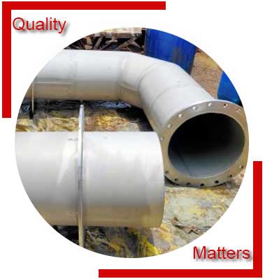 Long Radius Mitered Pipe Bends Inspection